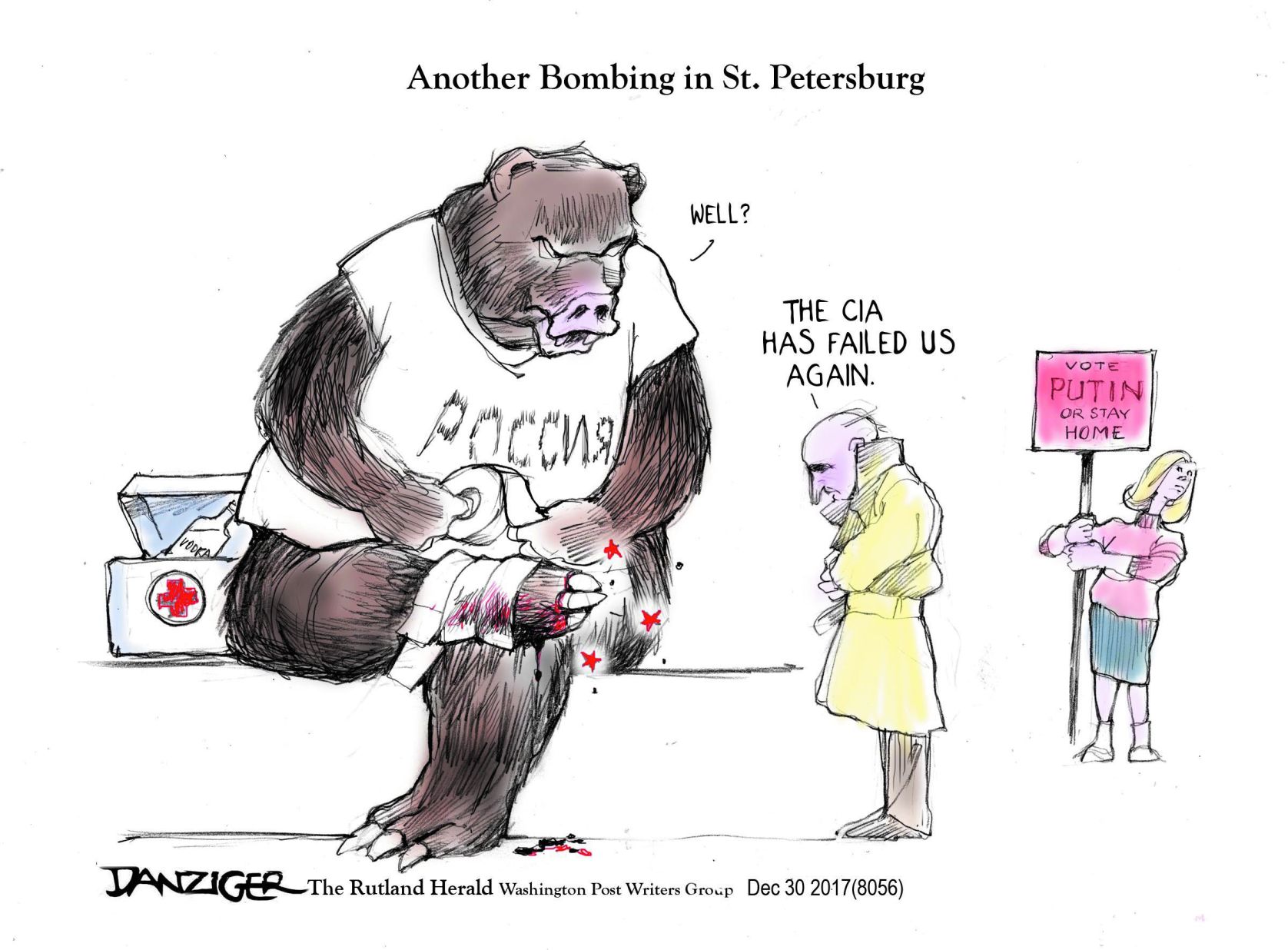 Jeff Danziger cartoon